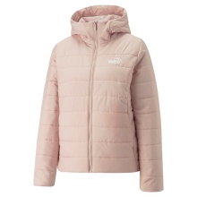 Puma Steppjacke Essential mit Kapuze (wattiert, warm) rose Damen